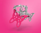 Porte clés Papillon Rose Meta[l]morphose