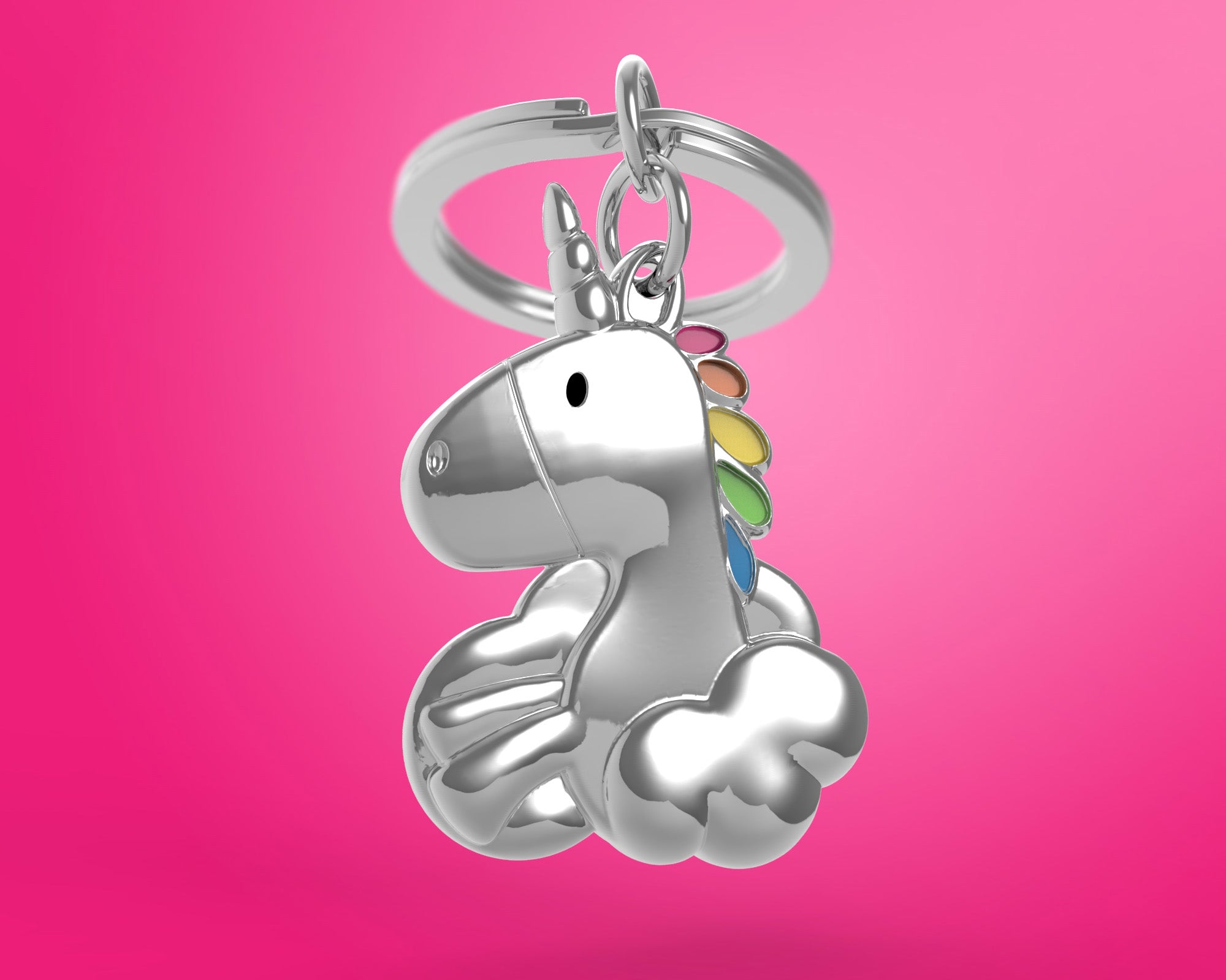 Oggetto regalo di design – Porte clés Licorne Nuage Meta[l]morphose | Boutique d'objets cadeaux designs 
