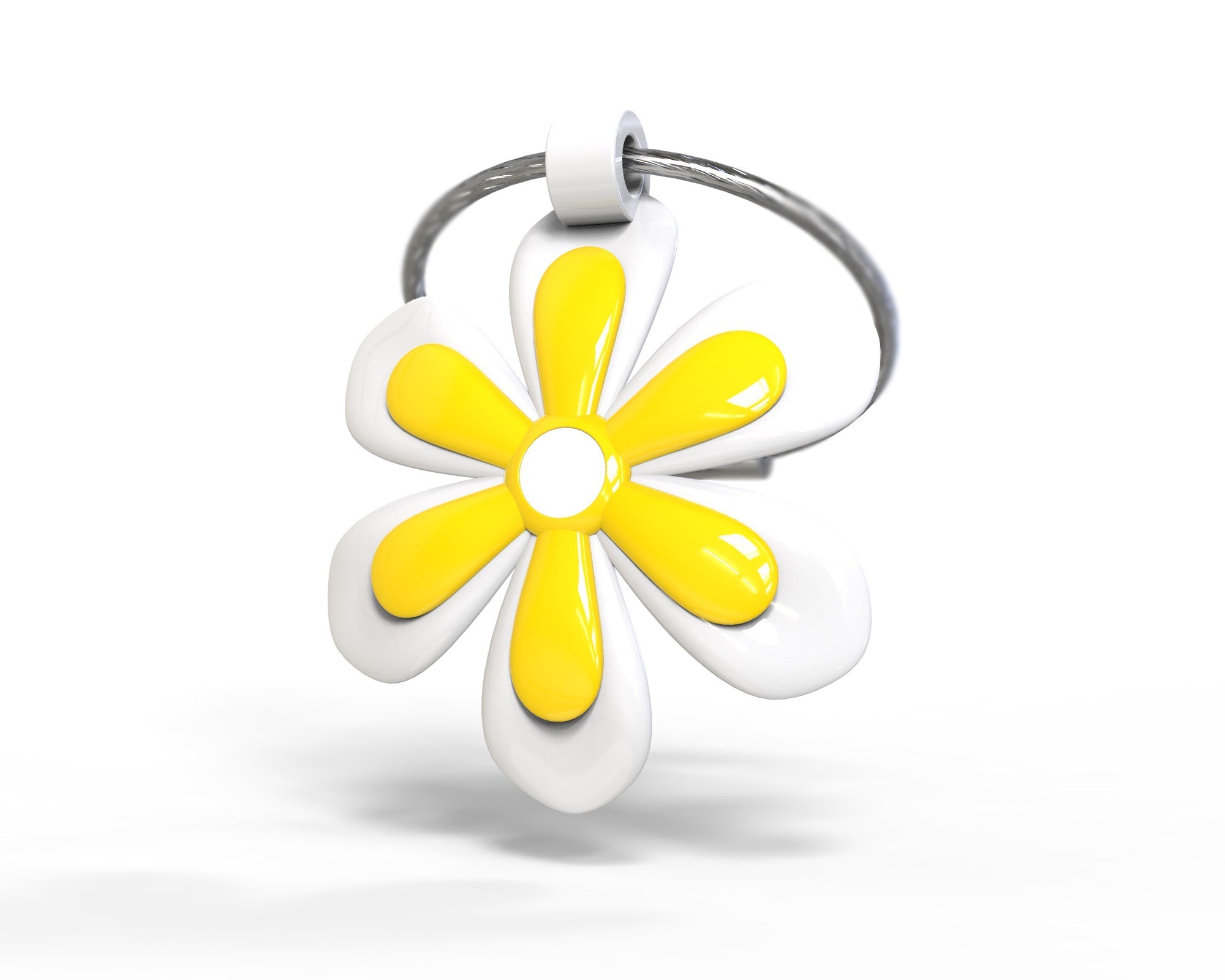 Porte clés Fleur Jaune | Designproducten en originele cadeaus