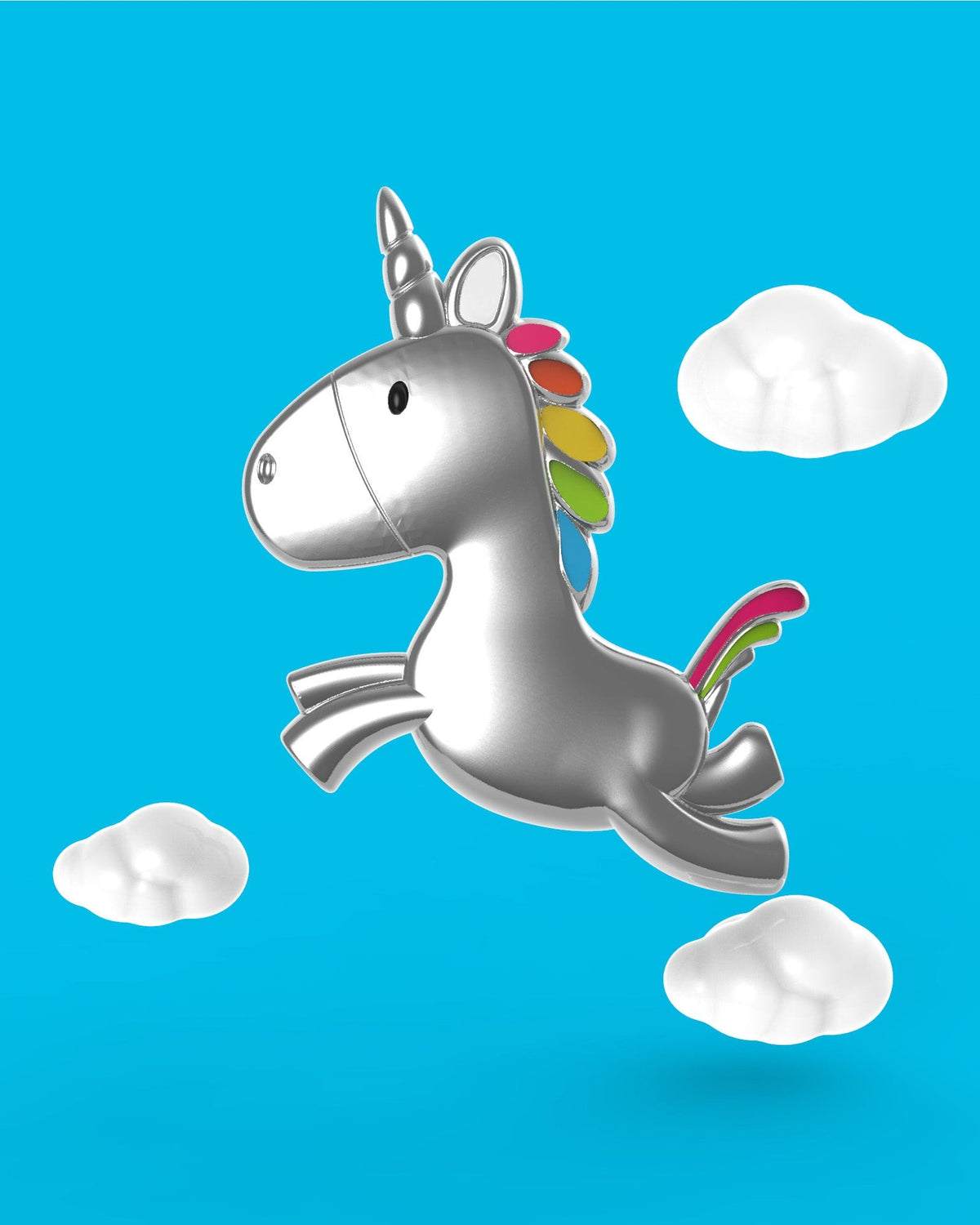 Einhorn -Schlüssel Tür