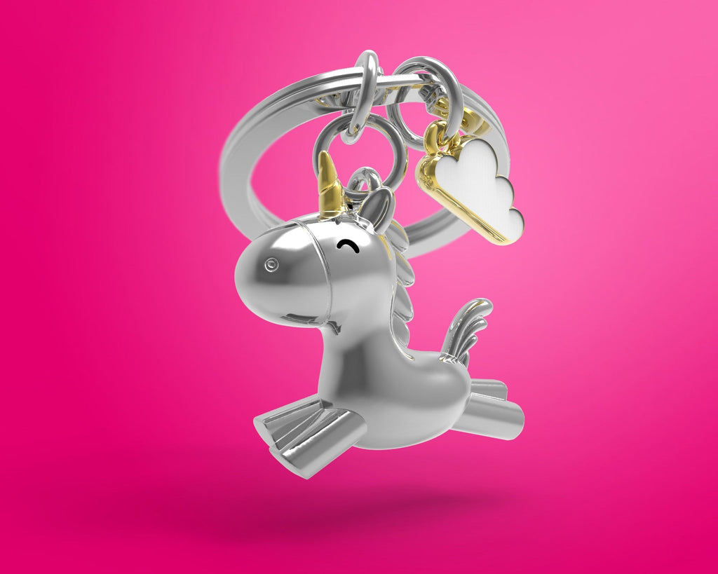 Porte clés Licorne Heureuse – vue principale
