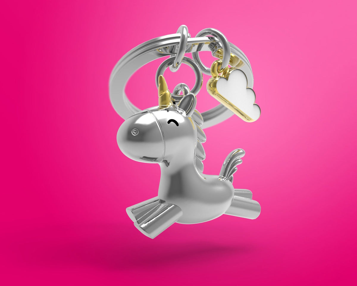 Porte clés Licorne Heureuse – vue principale