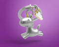 Design-lahja – Porte clés Licorne Heureuse Meta[l]morphose | Boutique d'objets cadeaux designs 