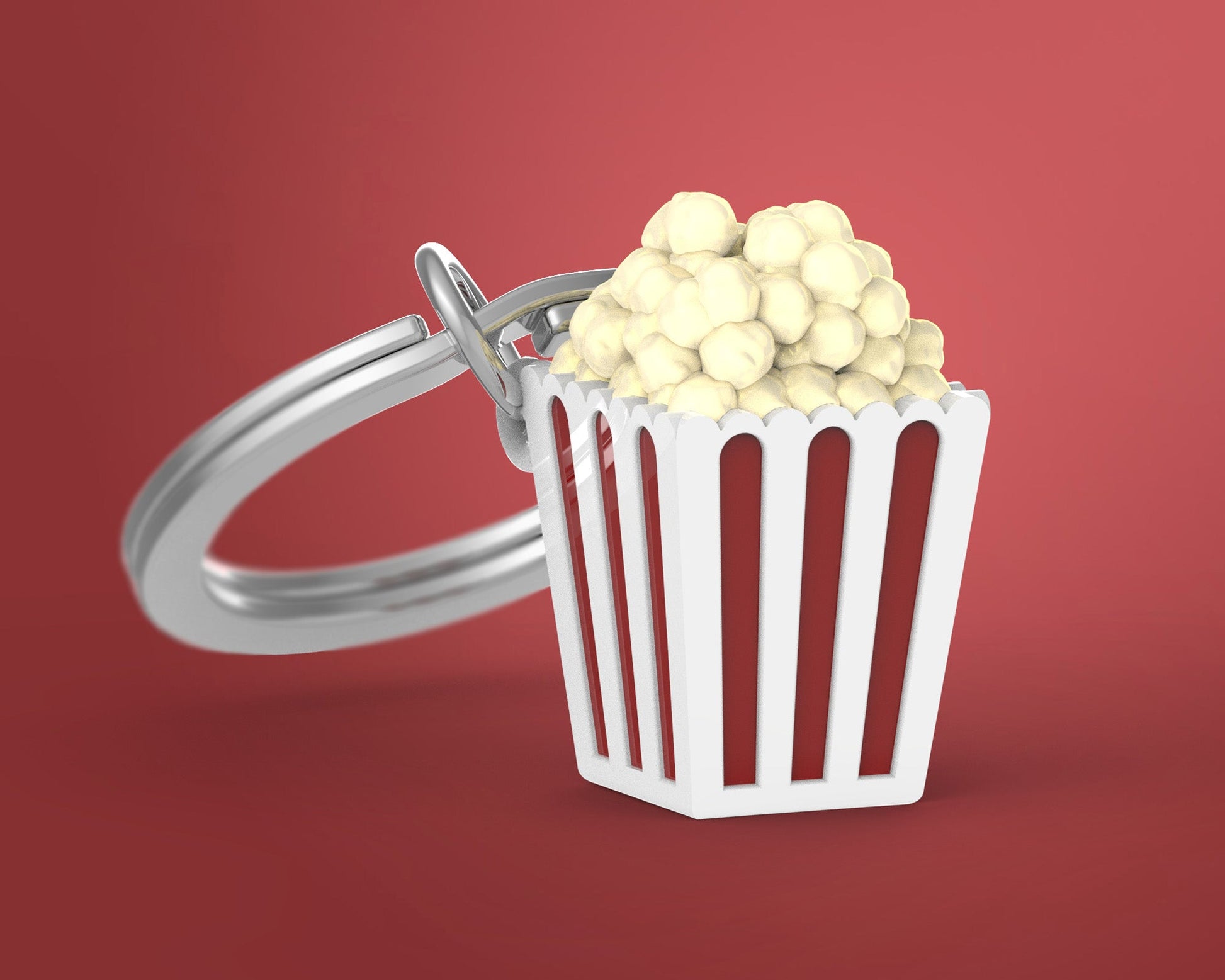 Porte clés Popcorn Meta[l]morphose | Boutique d'objets cadeaux designs 