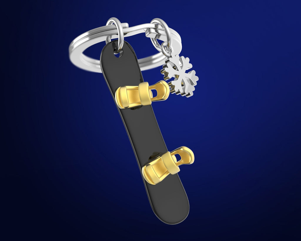 Porte clés Snowboard – vue principale