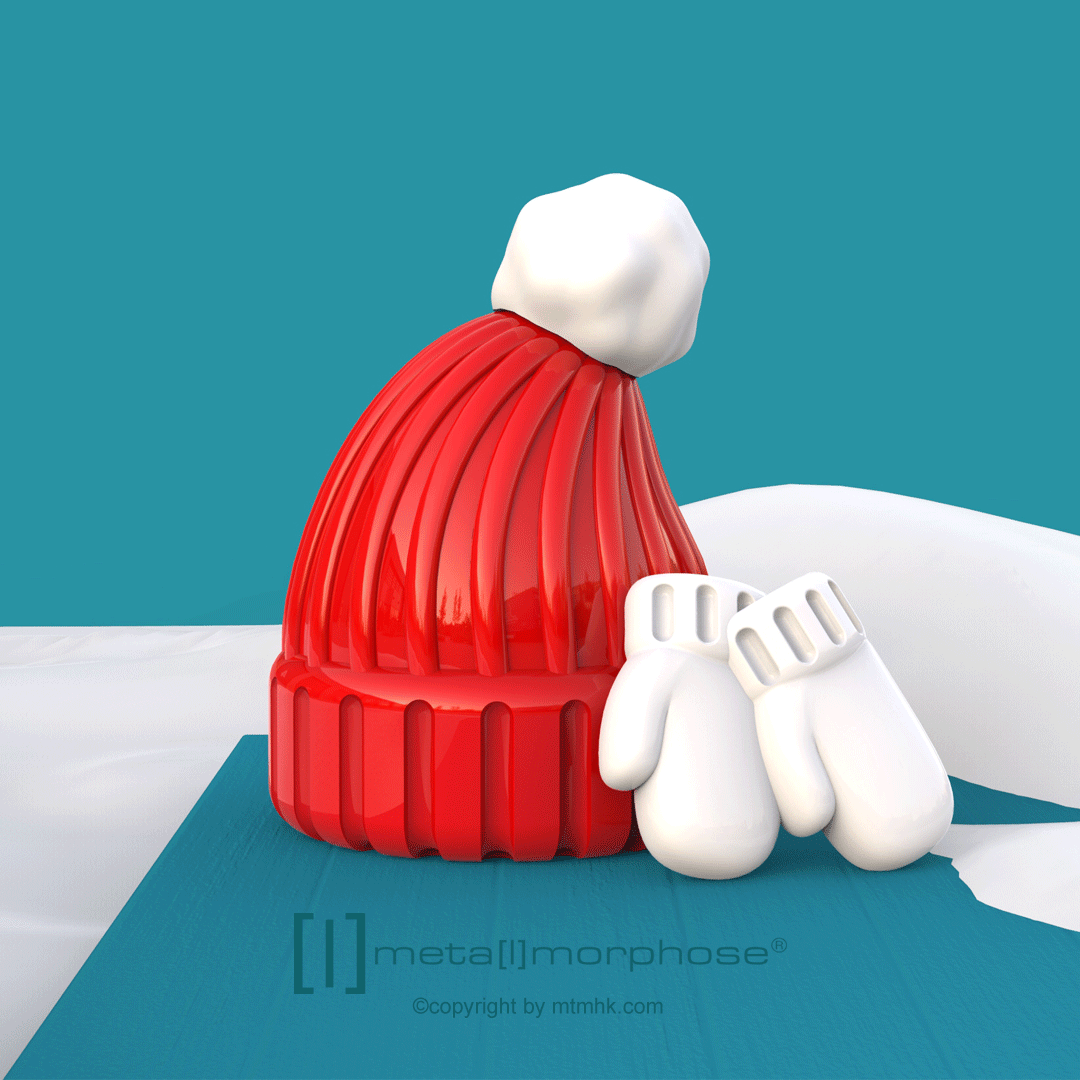 Reino clave y guantes de invierno