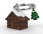 Porte clés Chalet en Bois – vue produit 2