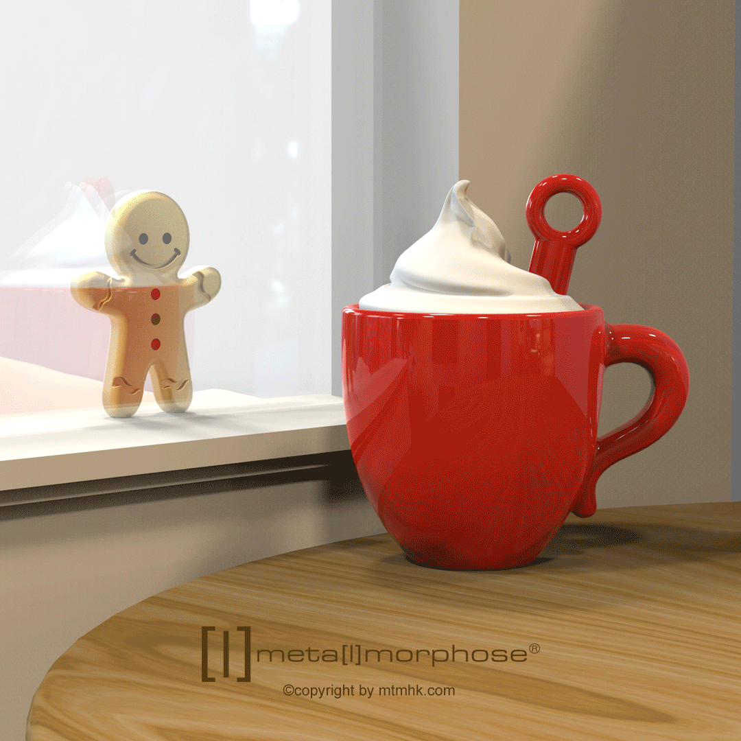 Porta della chiave di cioccolata calda