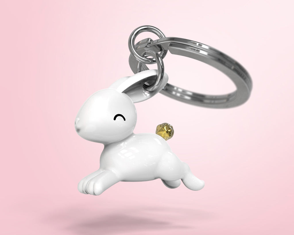 Porte clés Lapin Joyeux Meta[l]morphose