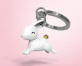 Porte clés Lapin Joyeux Meta[l]morphose