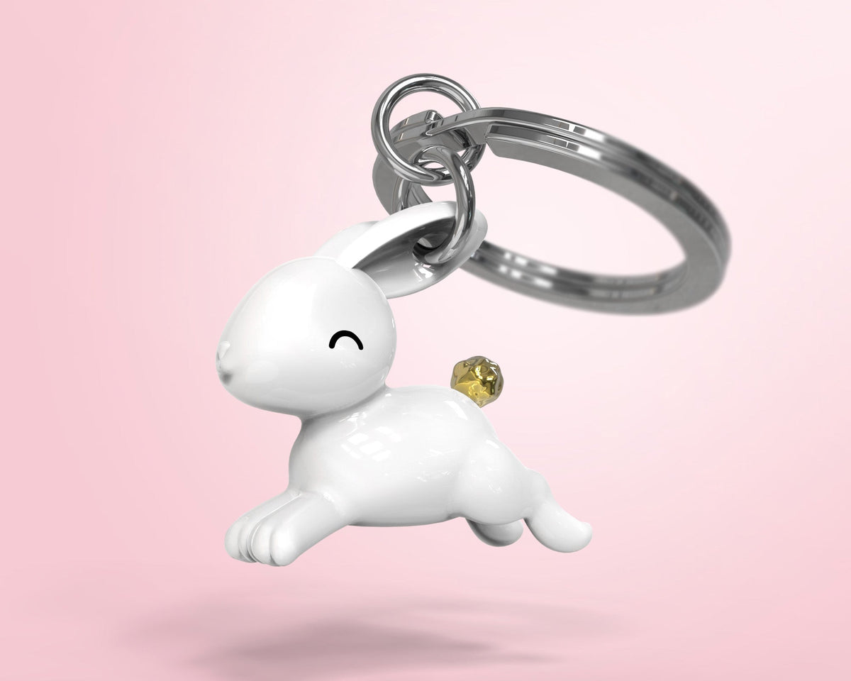 Porte clés Lapin Joyeux Meta[l]morphose