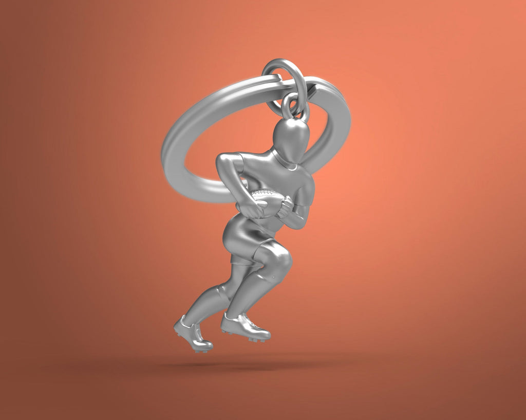 Designcadeau – Porte clés Rugby Meta[l]morphose | Boutique d'objets cadeaux designs kokochao.com