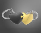 Porte Clés Couple de Cœurs