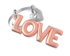 Porte Clés Love Ballon Gonflable Rose