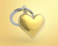 porte cles ballon coeur