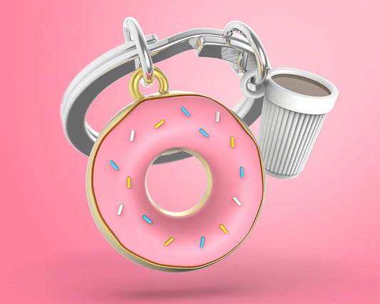 Donut key ring