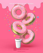 Porte clés Donut | Designproducten en originele cadeaus