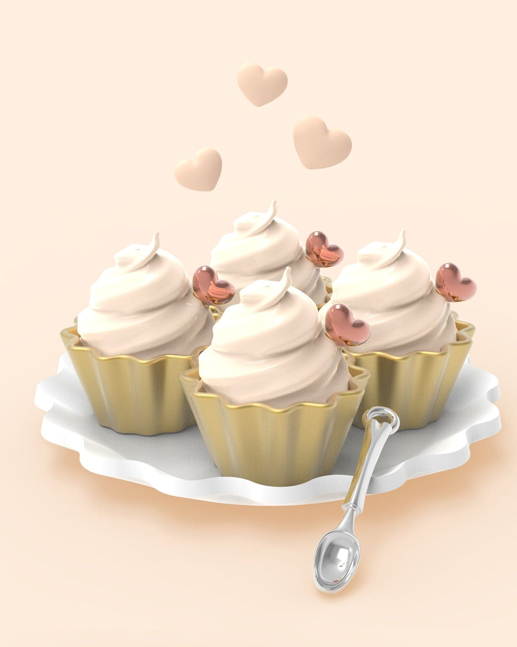 Porte clés Cupcake | Oggetti di design e regali originali