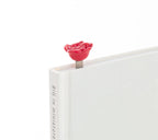 Marque Page Rose Rouge Meta[l]morphose