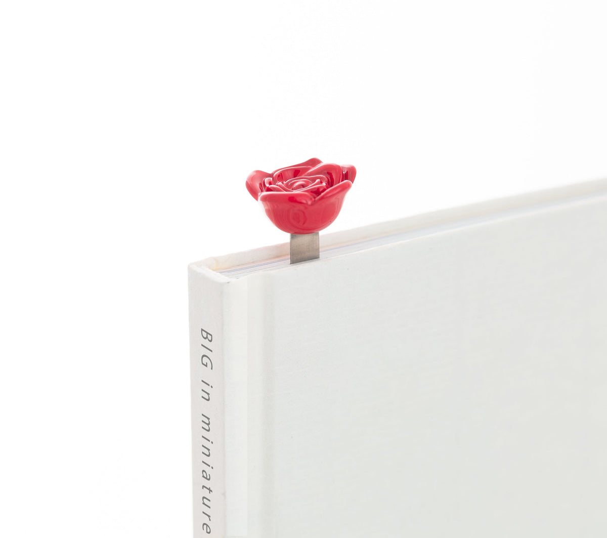 Marque Page Rose Rouge Meta[l]morphose