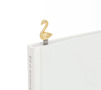 Marque Page Cygne Doré Meta[l]morphose