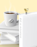 marque page coeur aile dore metalmorphose