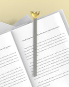 marque page coeur aile dore metalmorphose