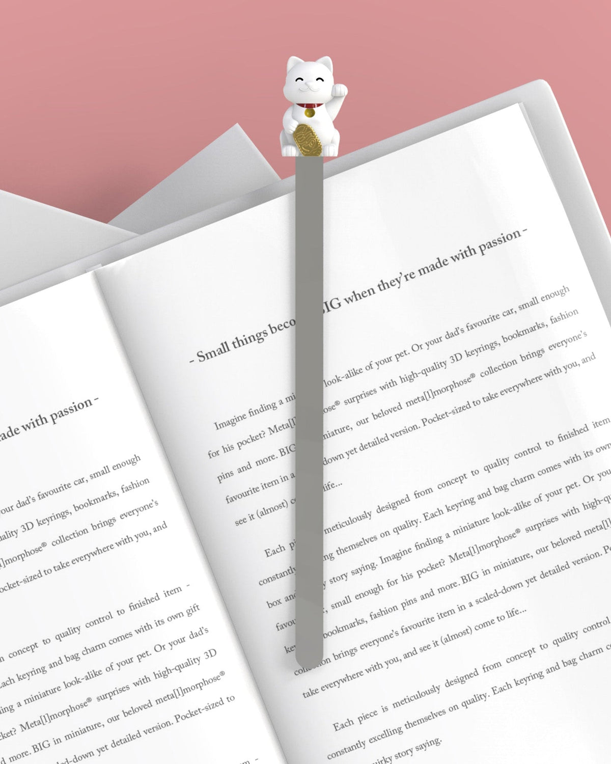 Marque Page Chat Chanceux
