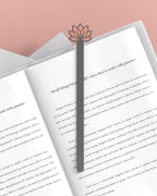Marque Page Lotus Rose | Designproducten en originele cadeaus