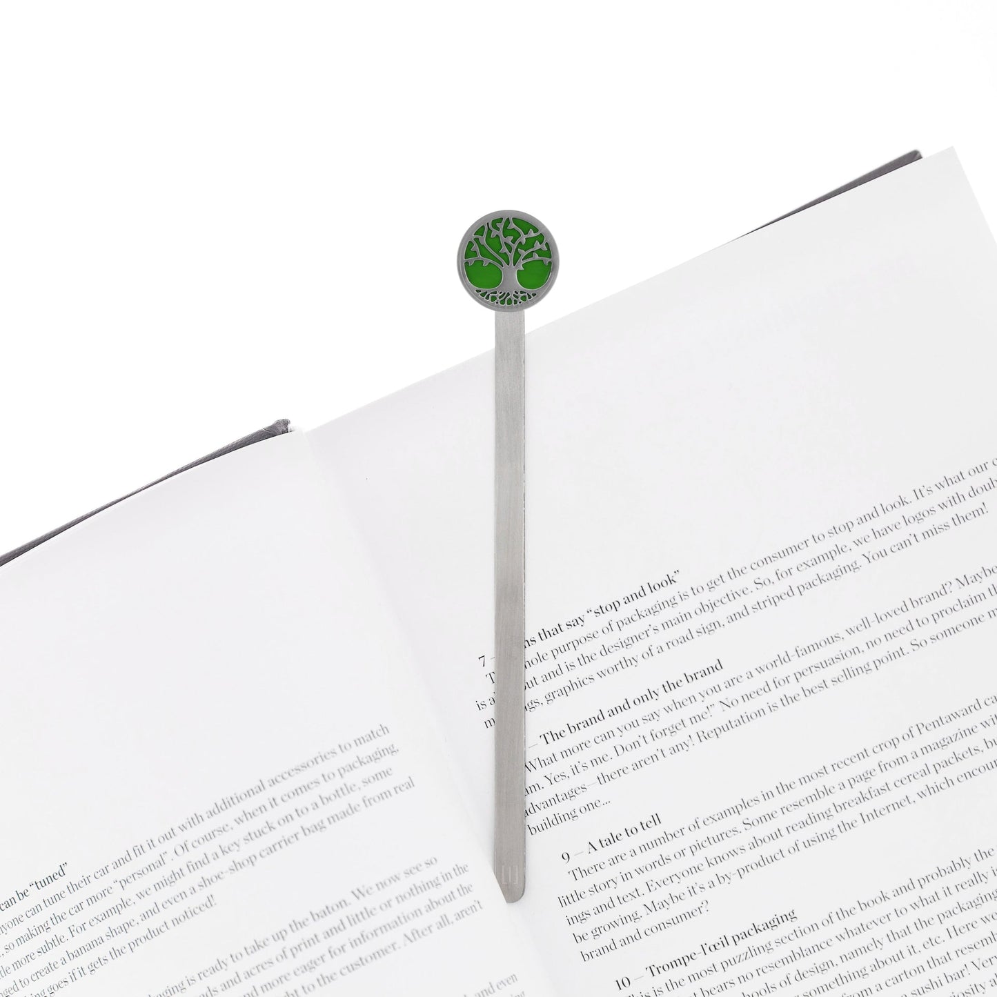 Marque Page Arbre Vert