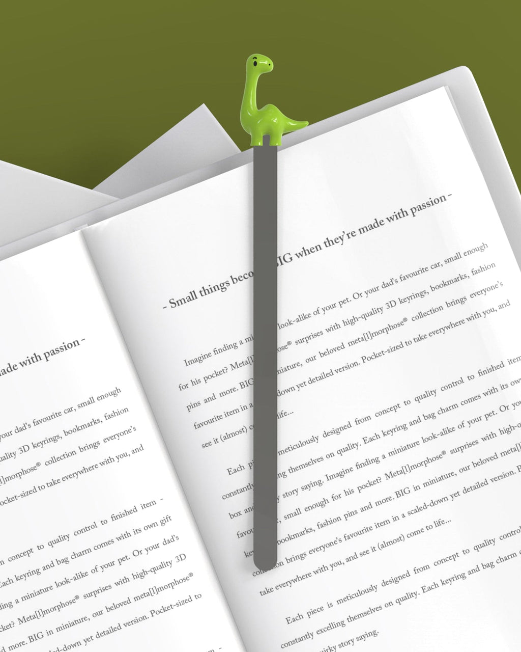 Marque Page Dino | Designproducten en originele cadeaus