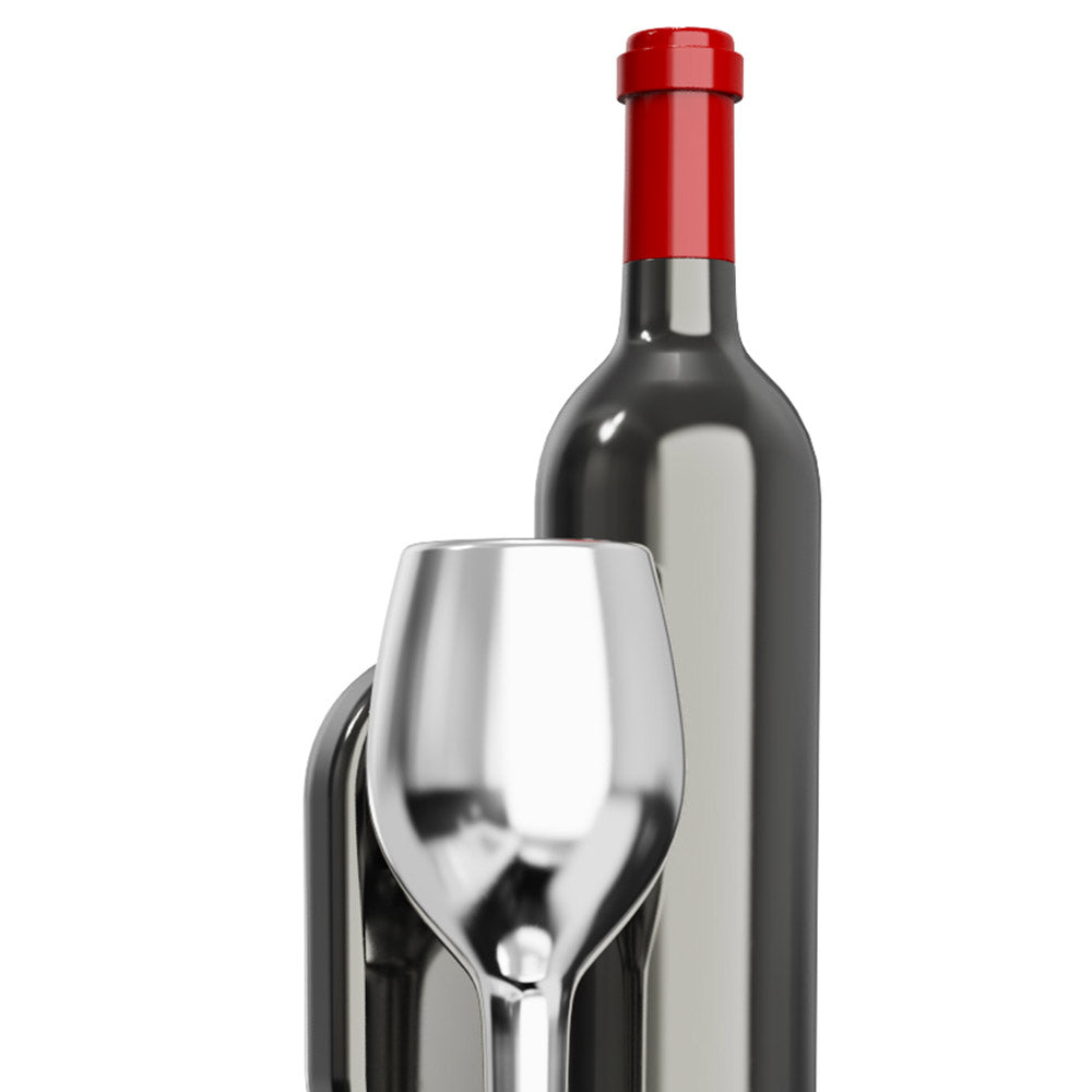 Marque-page Bouteille de Vin et Verre Meta[l]morphose – vue 5