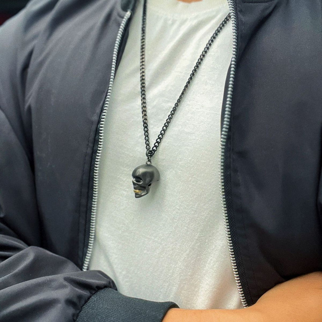 Collier Crâne Meta[l]morphose – vue principale