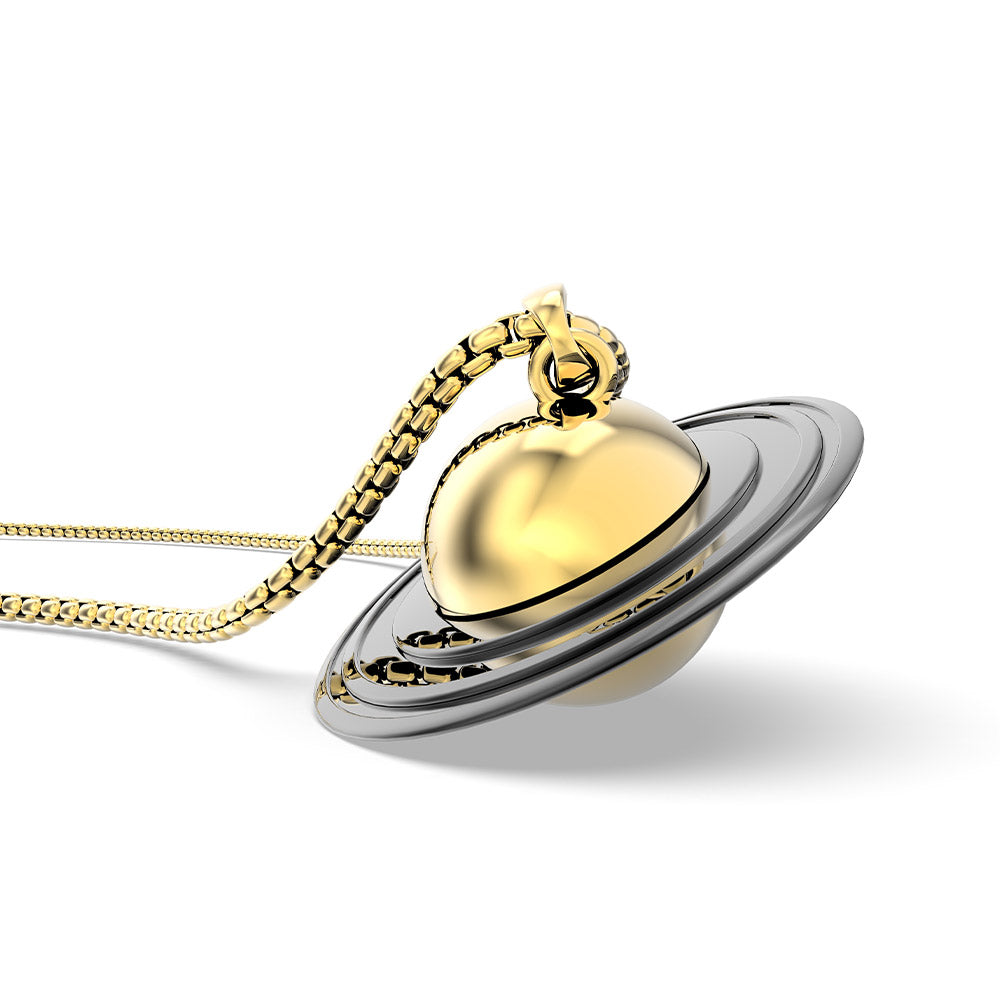 Collier Saturne Meta[l]morphose – vue 3