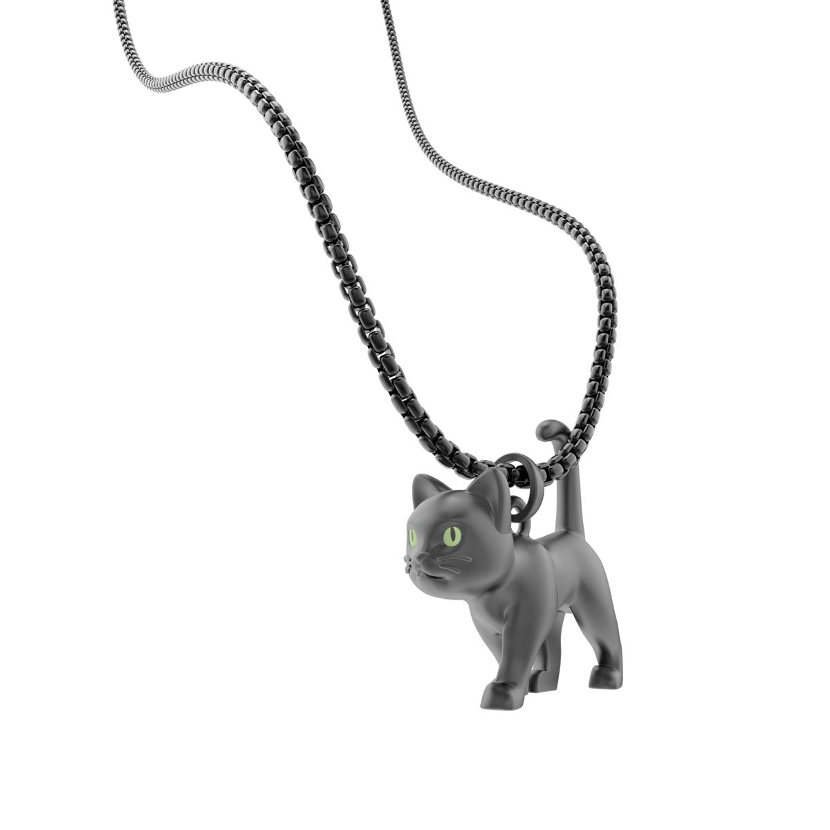 Collier Chat Noir Meta[l]morphose – vue 2