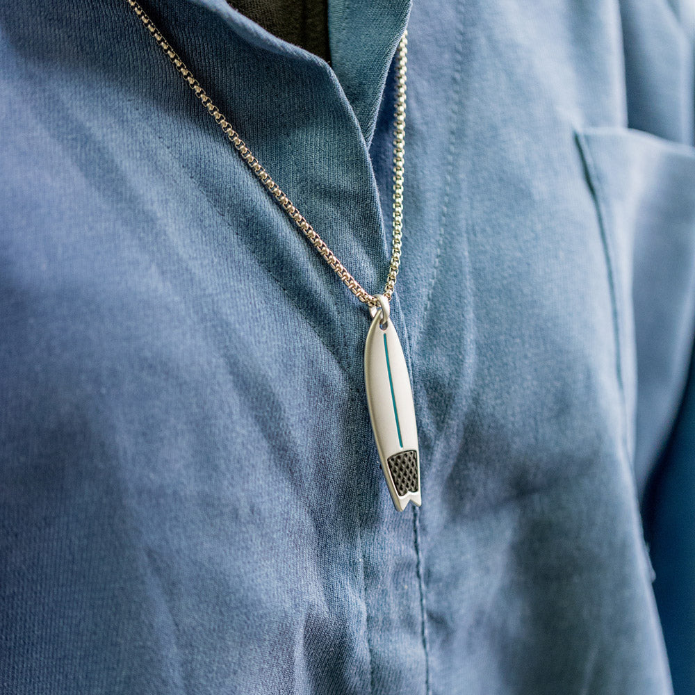Collier Planche de Surf Meta[l]morphose – vue principale