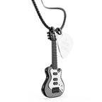 Collier Guitare et Médiator Meta[l]morphose – vue 2