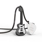 Collier Guitare et Médiator Meta[l]morphose – vue 3