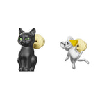 Pin's Chat et Souris Meta[l]morphose – détail produit