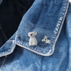 Pin's Koala et Bébé Meta[l]morphose – vue principale