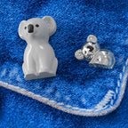 Pin's Koala et Bébé Meta[l]morphose – vue 3