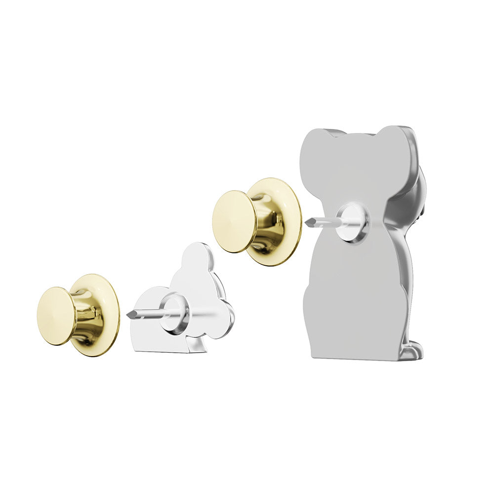 Pin's Koala et Bébé Meta[l]morphose – vue 5