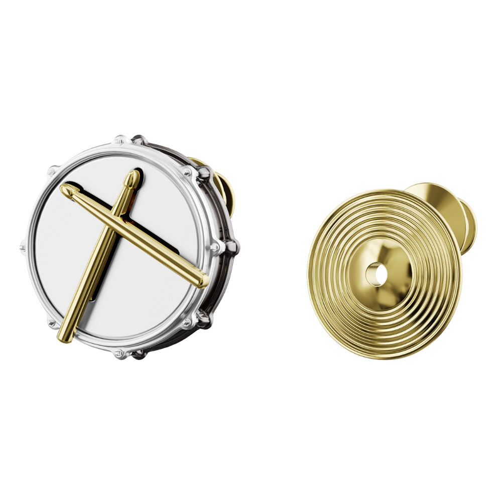 Pin's Batterie et Cymbale Meta[l]morphose – vue 4