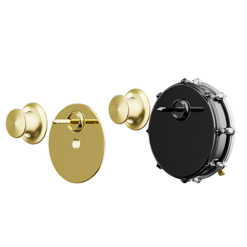 Pin's Batterie et Cymbale Meta[l]morphose – vue 5