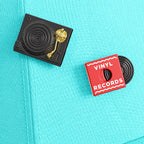 Pin's Platine et Vinyle Meta[l]morphose – vue principale