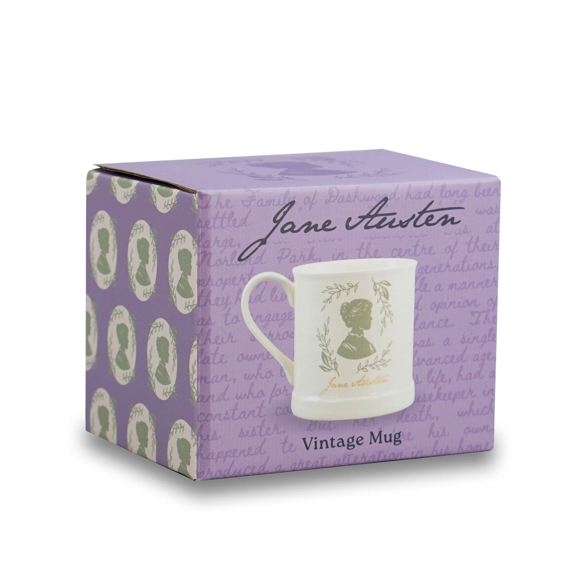 Mug Jane Austen Silhouette vintage – 375 ml