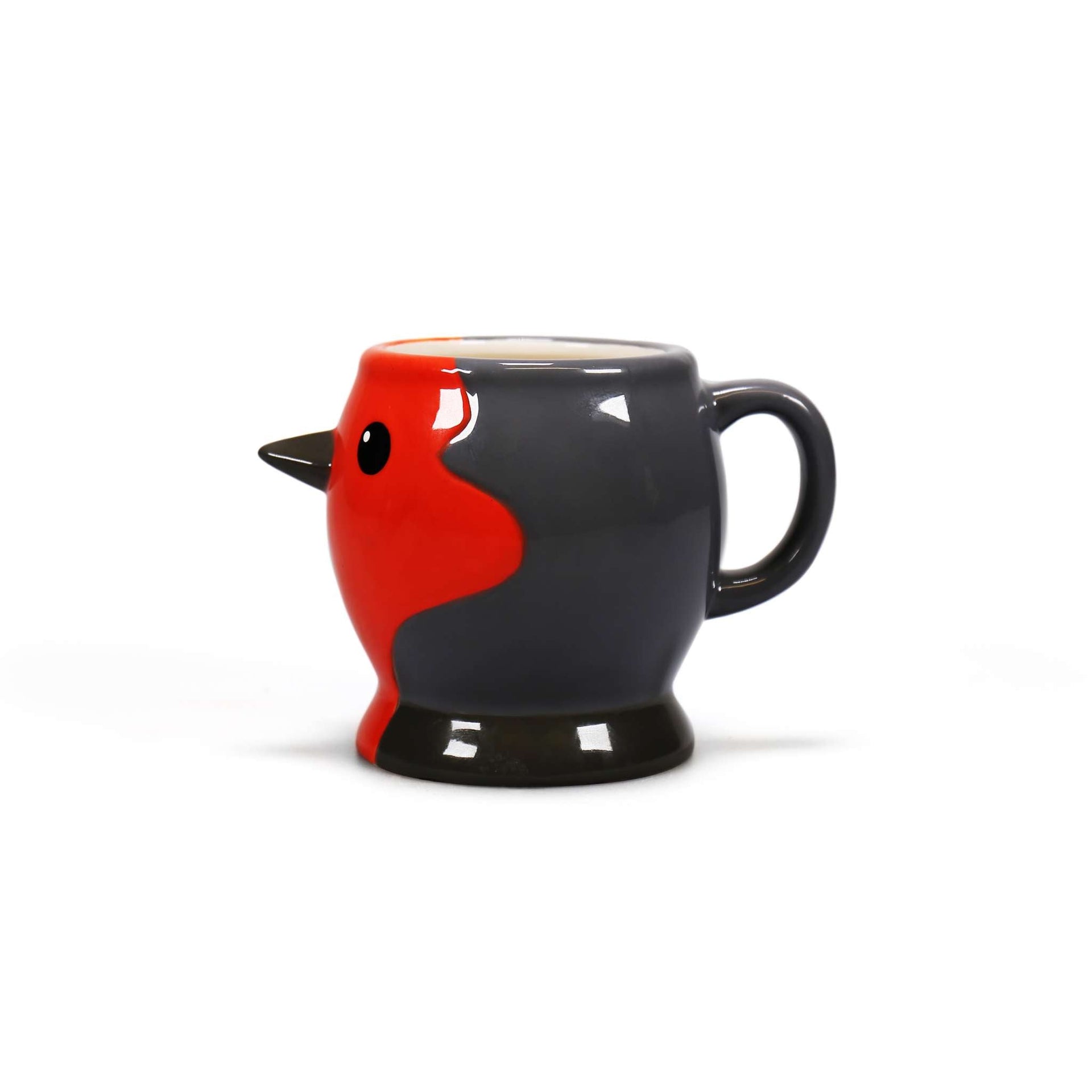 Geschnitzte RSPB-Tasse – Rotkehlchen