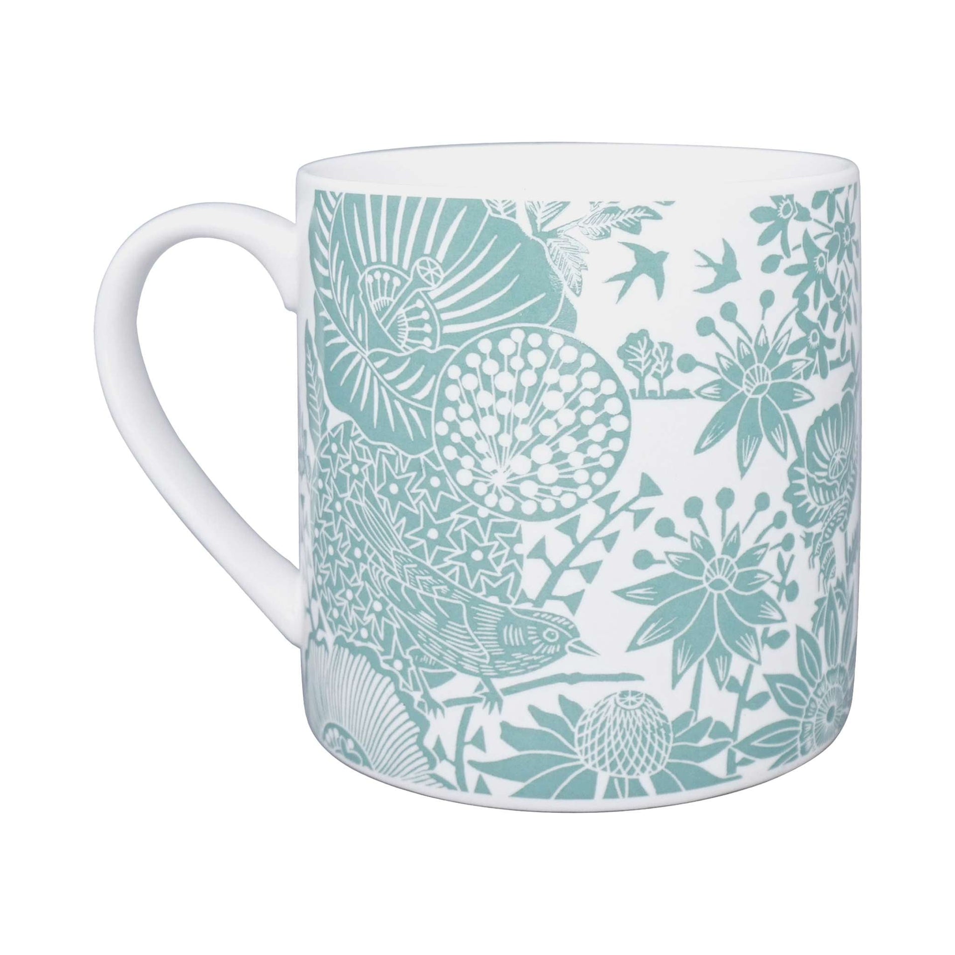 Mug Kate Heiss - bleu poudré - 310 ml