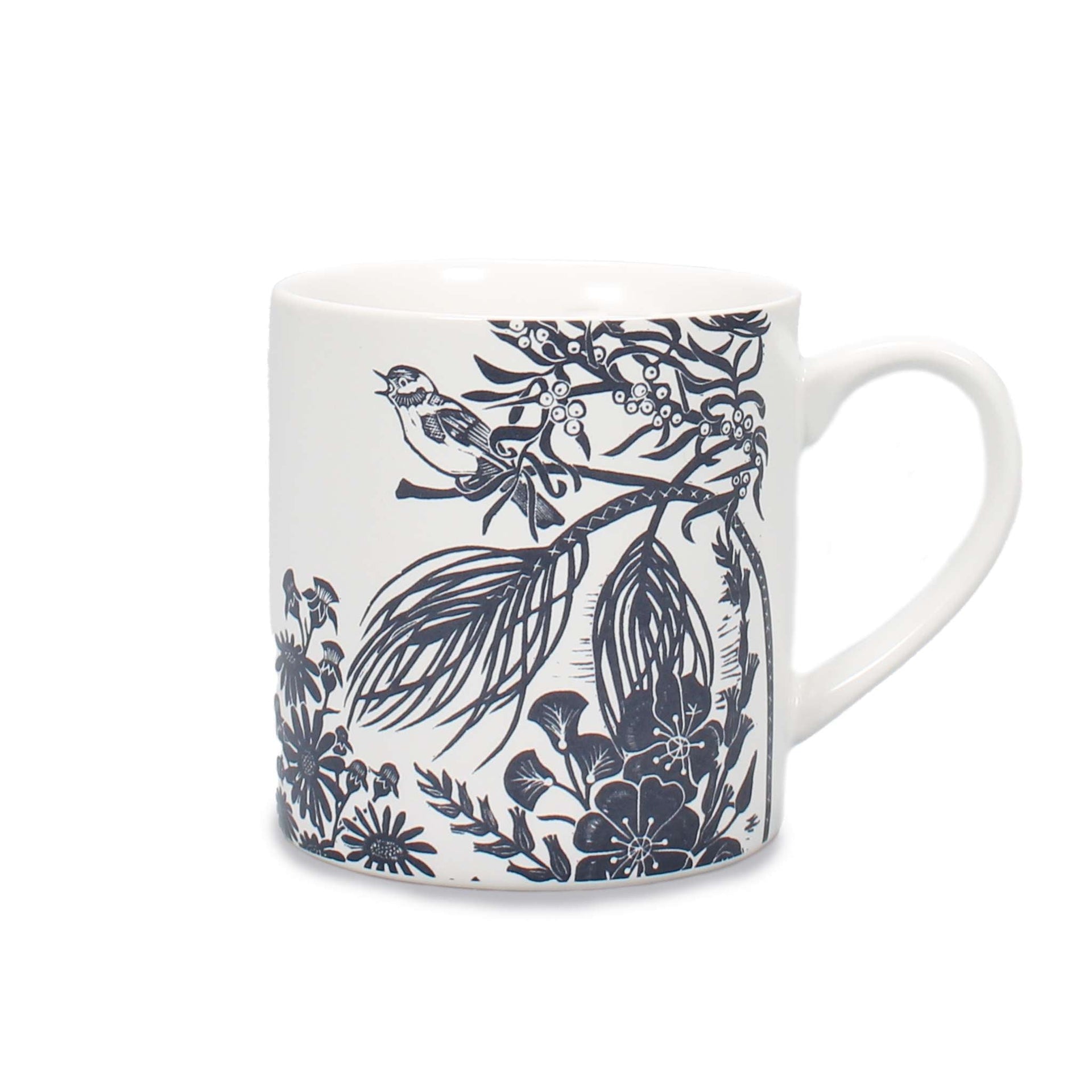 Mug Kate Heiss Woodland Navy - 310 ml