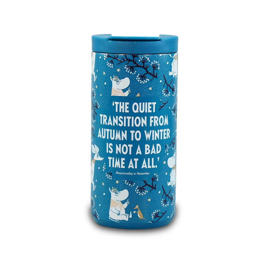 Moomin Reisebecher aus Metall - First Snow 350 ml